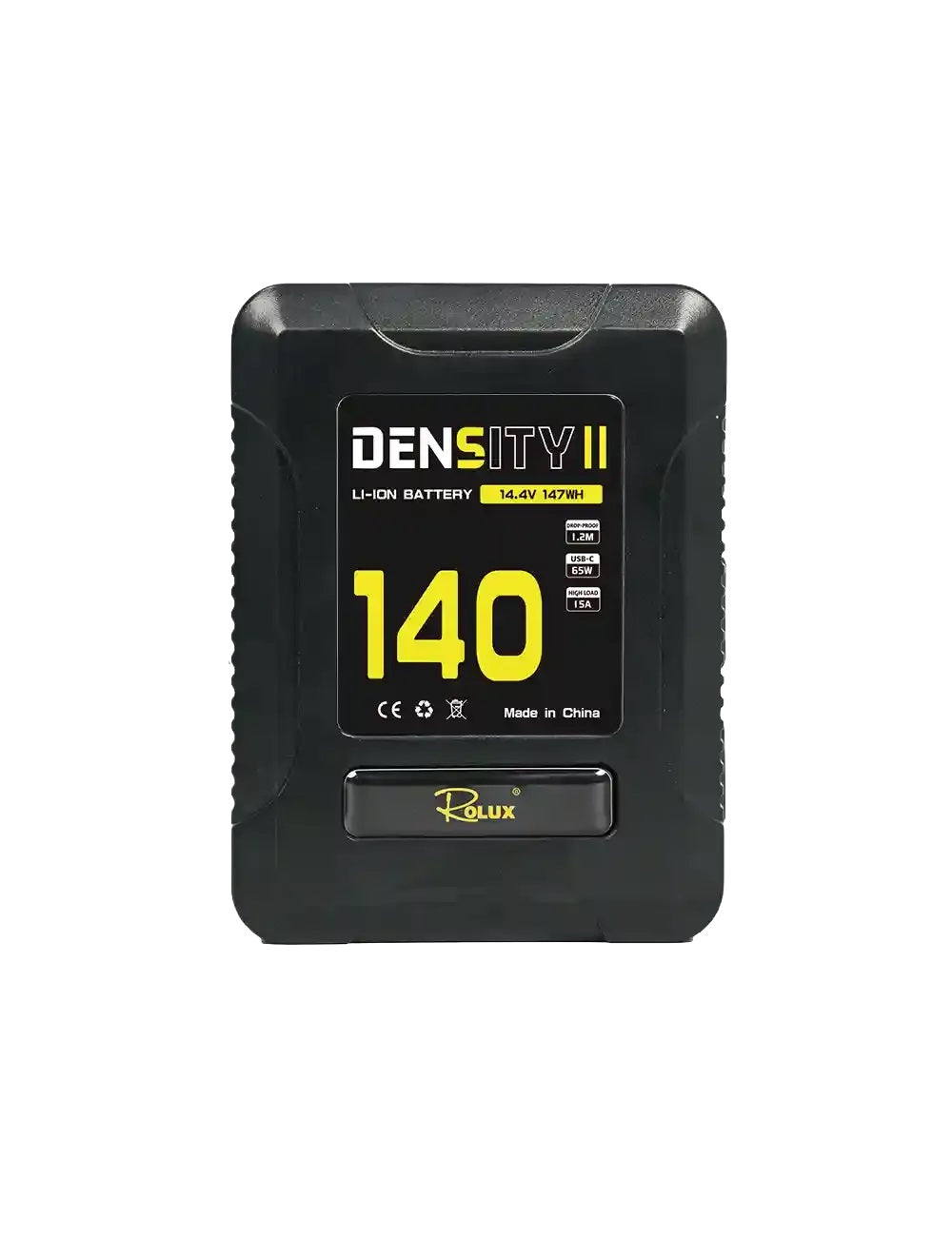 Gęstość baterii Rolux v-mount ii 140wh 14,8v 10050mah