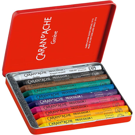 Caran d'ache https: www.cchobby.nl caran-d-ache-neocolor-i-l-10-cm-thickness-8-5-mm-diverse-colors-10-piece-1-box