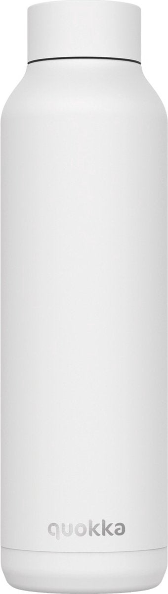 Butelka do picia Quokka ze stali nierdzewnej, biała, 630 ml