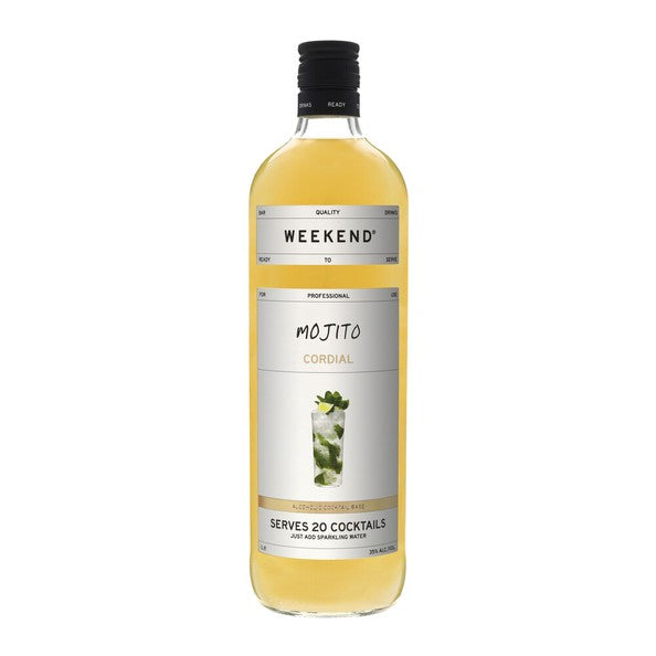 Weekendowe kordiały koktajlowe mojito 35% (1 litr)