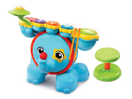 Skórzany zestaw perkusyjny Vtech rock - zabawki edukacyjne dla dzieci - dźwięk i gry - instrument muzyczny dla dzieci