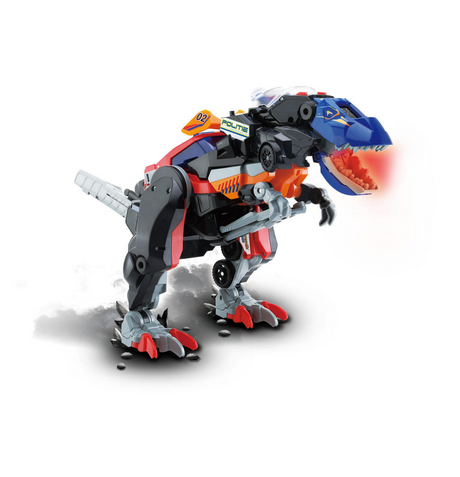 Vtech switch go dinos - 3 w 1 mega t-rex - dinozaur zabawkowy dla dzieci - interaktywna figurka do zabawy - prezent - od 4 lat