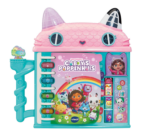 Vtech - książeczka z domkami dla lalek Gabby