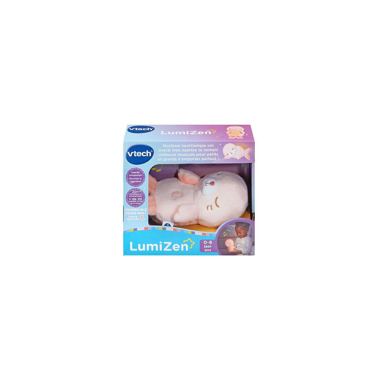 Lampka nocna Vtech Lumizen Seal różowa nl
