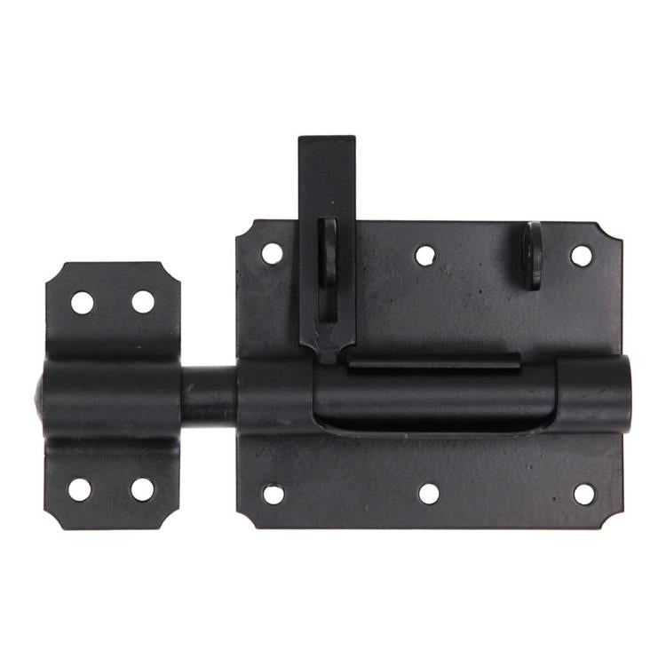 Mack 1069135 - rygiel kłódki czarny 100 mm | 5 sztuk