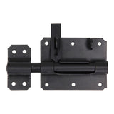 Mack 1069135 - rygiel kłódki czarny 100 mm | 5 sztuk