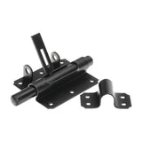 Mack 1069135 - rygiel kłódki czarny 100 mm | 5 sztuk