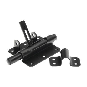 Mack 1069135 - rygiel kłódki czarny 100 mm | 5 sztuk