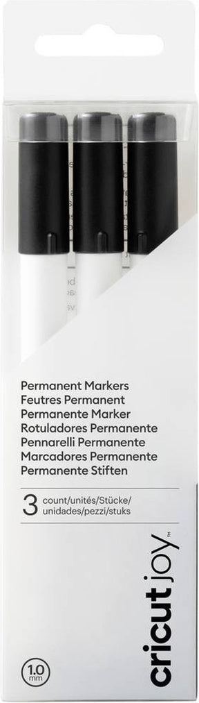 Cricut joy permanent marker 3-pack 1.0 stiftset zwart