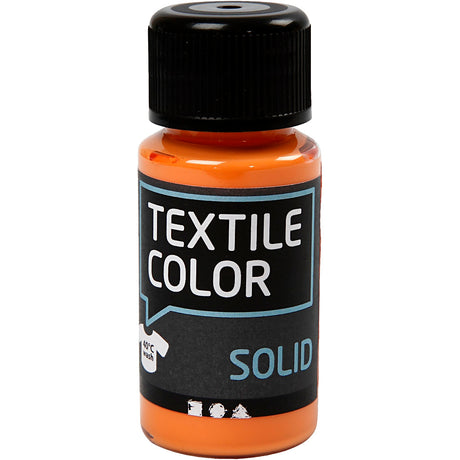 Firma Creativ Firma Textile pokrywa farbę tekstylną - pomarańczowy, 50 ml