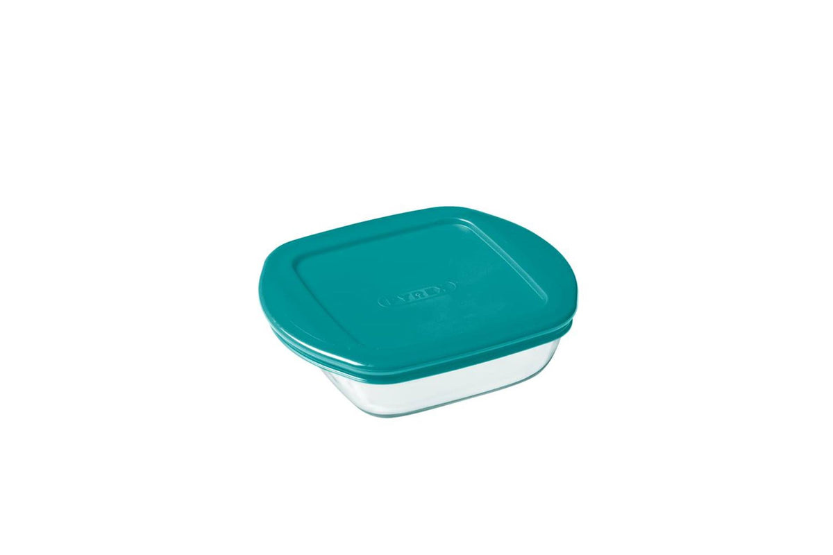 Kwadratowe naczynie do przechowywania Pyrex Cook Store 14x12x4cm - 350ml - szkło borokrzemowe