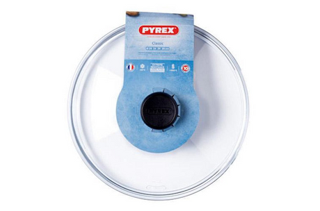 Pokrywa akcesoriów Pyrex Classic - szkło borokrzemowe - ø26 cm - przezroczysta