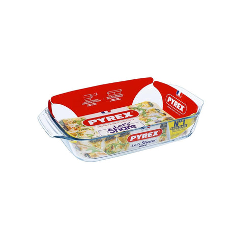 Pyrex nieodparty szklana brytfanna 39x25cm 3,8l