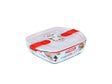 Kwadratowe naczynie grzewcze Pyrex Cook z pokrywką 1l 20x17x6cm