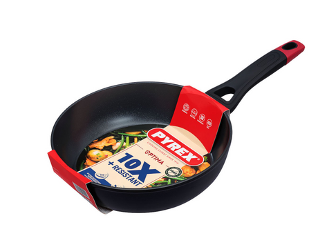 Pyrex optima+ głęboka patelnia ã˜26cm głęb. 8,7cm m.in. na indukcję