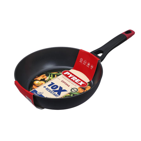 Pyrex optima+ głęboka patelnia ã˜28cm głęboka indukcja 10,9cm m.in. na indukcję