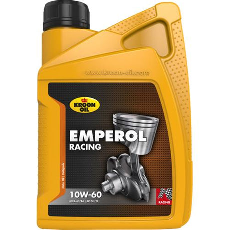 Kroon-oil emperol racing - olej silnikowy 10w-60 - w pełni syntetyczny - 5 litrów - przezroczysty