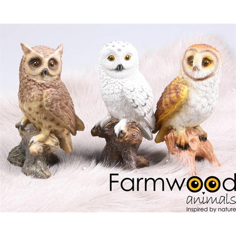 Figurka ogrodowa Zwierzęta Farmwood sowa 19 cm