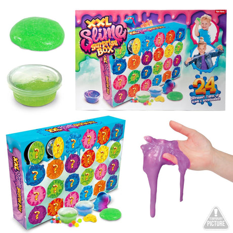 Pudełko-niespodzianka Toi-toys slime 24 sztuki