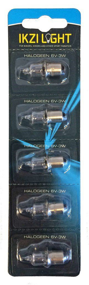 Lampa halogen 6 V 3W kołnierz dla