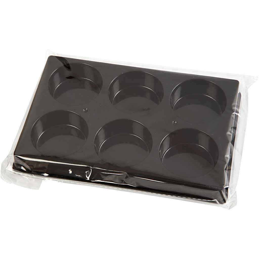 Firma Creativ https: www.cchobby.nl paleta-akwareli-d-44-mm-wymiary-11x16-cm-czarna-1-szt.