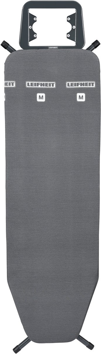 Deska do prasowania Leifheit Classic m - powierzchnia do prasowania 120 x 38 cm - regulacja wysokości - czarna