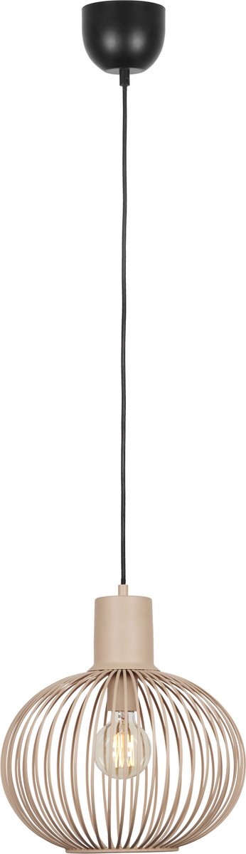 Trio gila - lampa wisząca - piaskowa - wył. 1x e27 4 szer. - gł.: 33cm - montaż sufitowy - regulacja wysokości