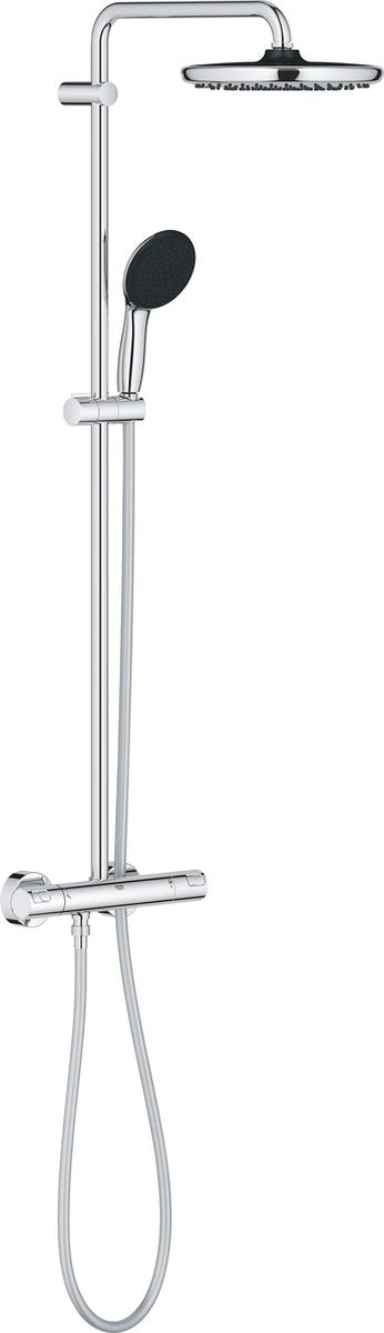 Grohe Vitalio Start 250 deszczownica - ø 25 cm - oszczędzająca wodę - w tym kran termostatyczny - chrom