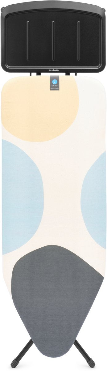 Deska do prasowania Brabantia Perfect Flow c - do generatora pary - 124 x 45 cm - bąbelki sprężynowe