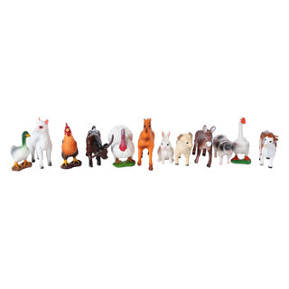 Kids Globe miniaturowe farmy Dieren Figures 8 cm