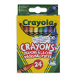 Kredki woskowe Crayola, 24 szt.