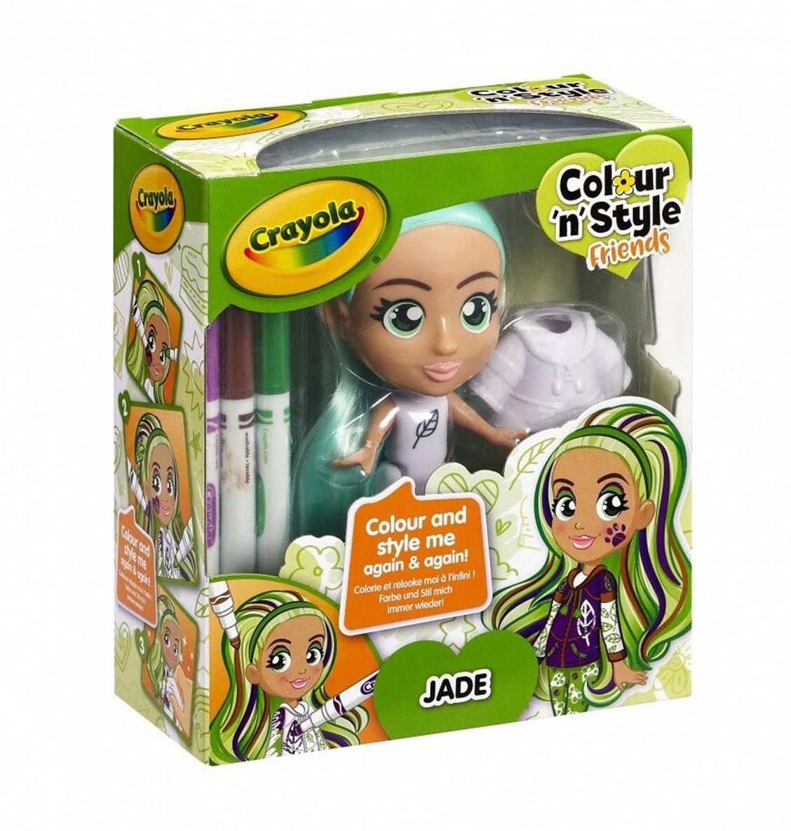 Crayola Color N styl Friends Color jade