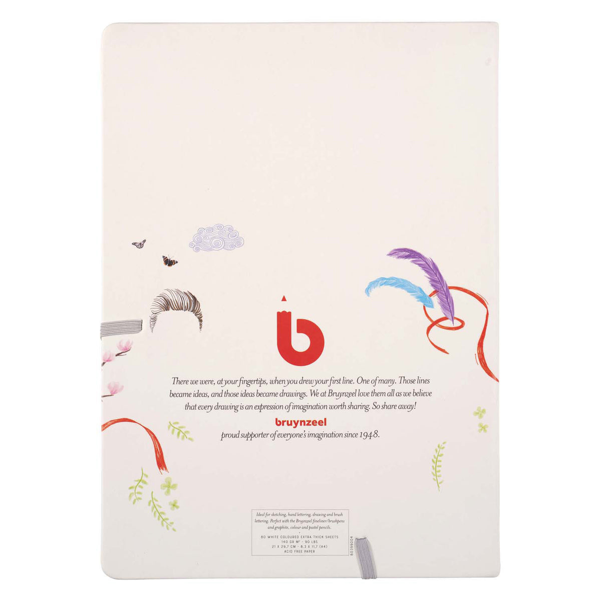 Notatnik Bruynzeel Creatives A4 140 g m 80 kartek