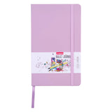 Bruynzeel bullet journal liliowy, 13x21cm, 140 g m 64 ark.