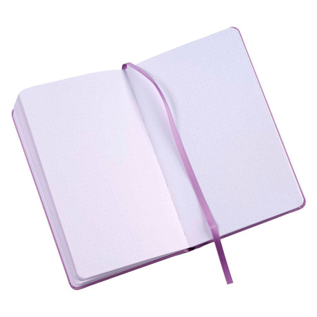 Bruynzeel bullet journal liliowy, 13x21cm, 140 g m 64 ark.