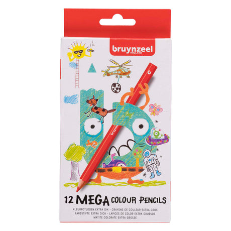 Zestaw mega kredek Bruynzeel 12 sztuk