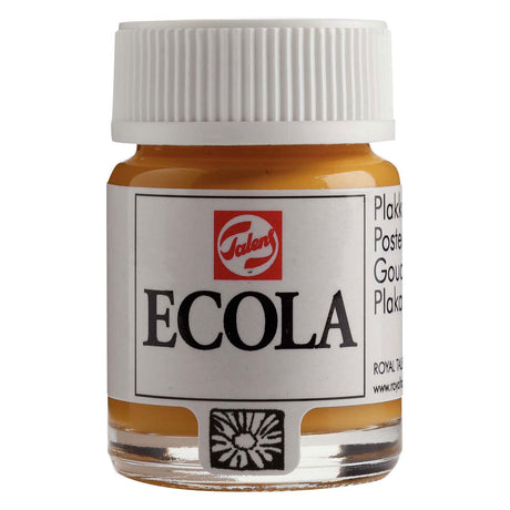 Butelka z farbą gwaszową Bruynzeel Ecola 16ml żółta ochra 227