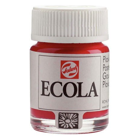 Butelka z farbą gwaszową Bruynzeel Ecola 16ml karminową 318