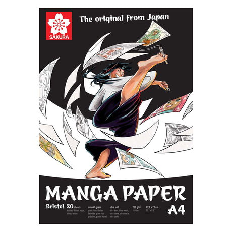 Papier manga Sakura a4, 250g, 20 ark
