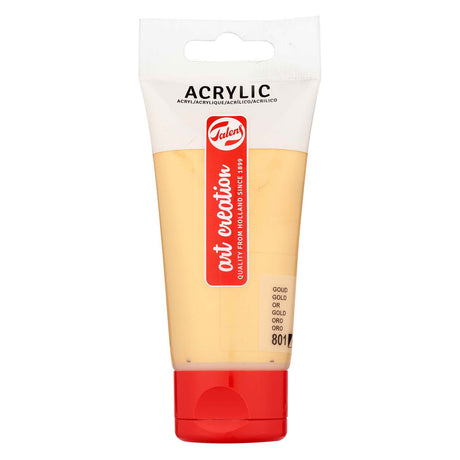 Tubka z farbą akrylową Talens Art Creation 75ml, złota 801