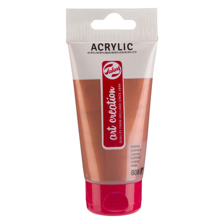 Tuba z farbą akrylową Talens Art Creation 75ml, miedź 805