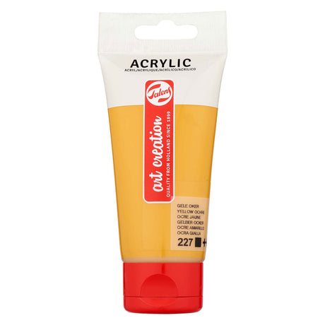 Tuba z farbą akrylową Talens Art Creation 75 ml, żółta ochra (227)