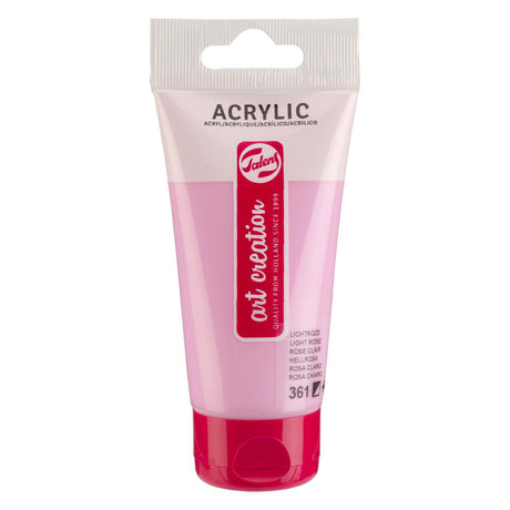 Tuba z farbą akrylową Talens Art Creation 75ml jasnoróżowa 361