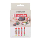 Zestaw kredek z efektem artystycznym Talens 4x28ml neon