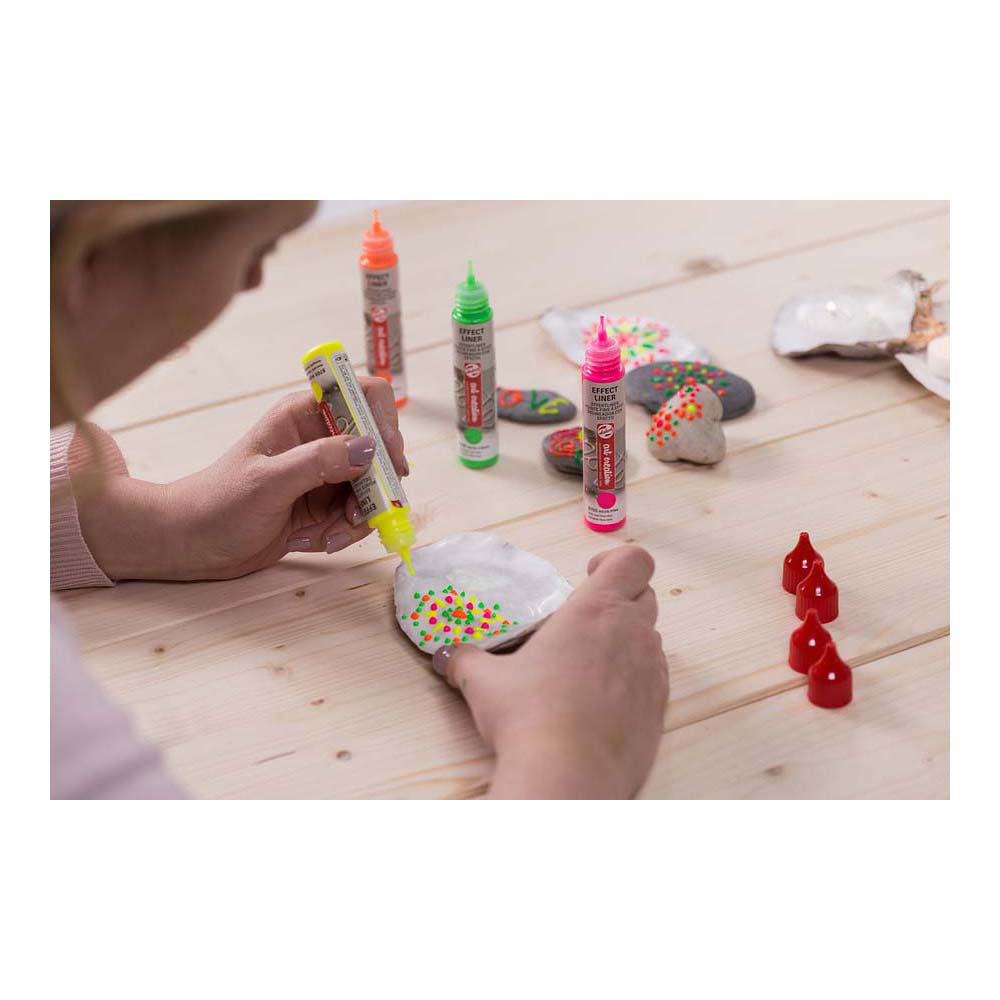 Zestaw kredek z efektem artystycznym Talens 4x28ml neon