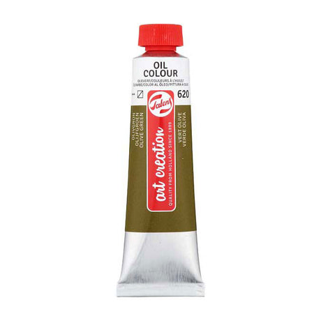 Tubka z farbą olejną Talens Art Creation 40ml w kolorze oliwkowym 620