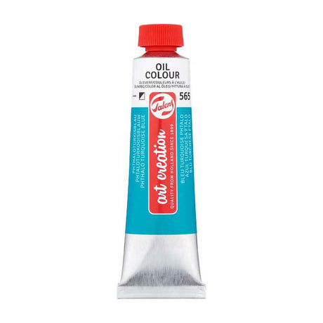 Tubka z farbą olejną Talens Art Creation 40 ml w kolorze turkusowo-ftalowym