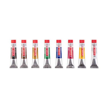 Zestaw farb olejnych do tworzenia dzieł sztuki Talens 8x12ml