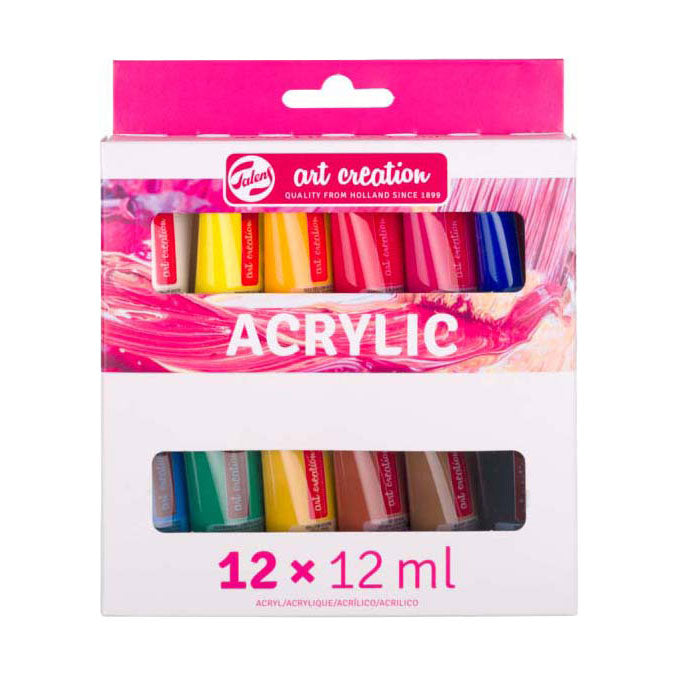 Zestaw farb akrylowych Talens Art Creation, 12x12ml