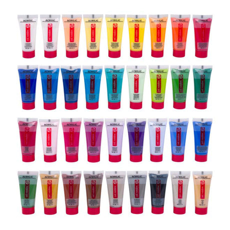 Zestaw farb akrylowych Talens do tworzenia dzieł sztuki | 36 x 12ml